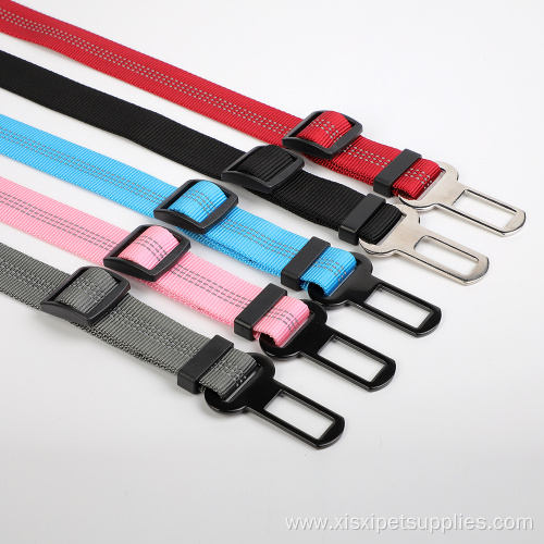Elastic Pet Dog Leash Safety Seat Belt Car